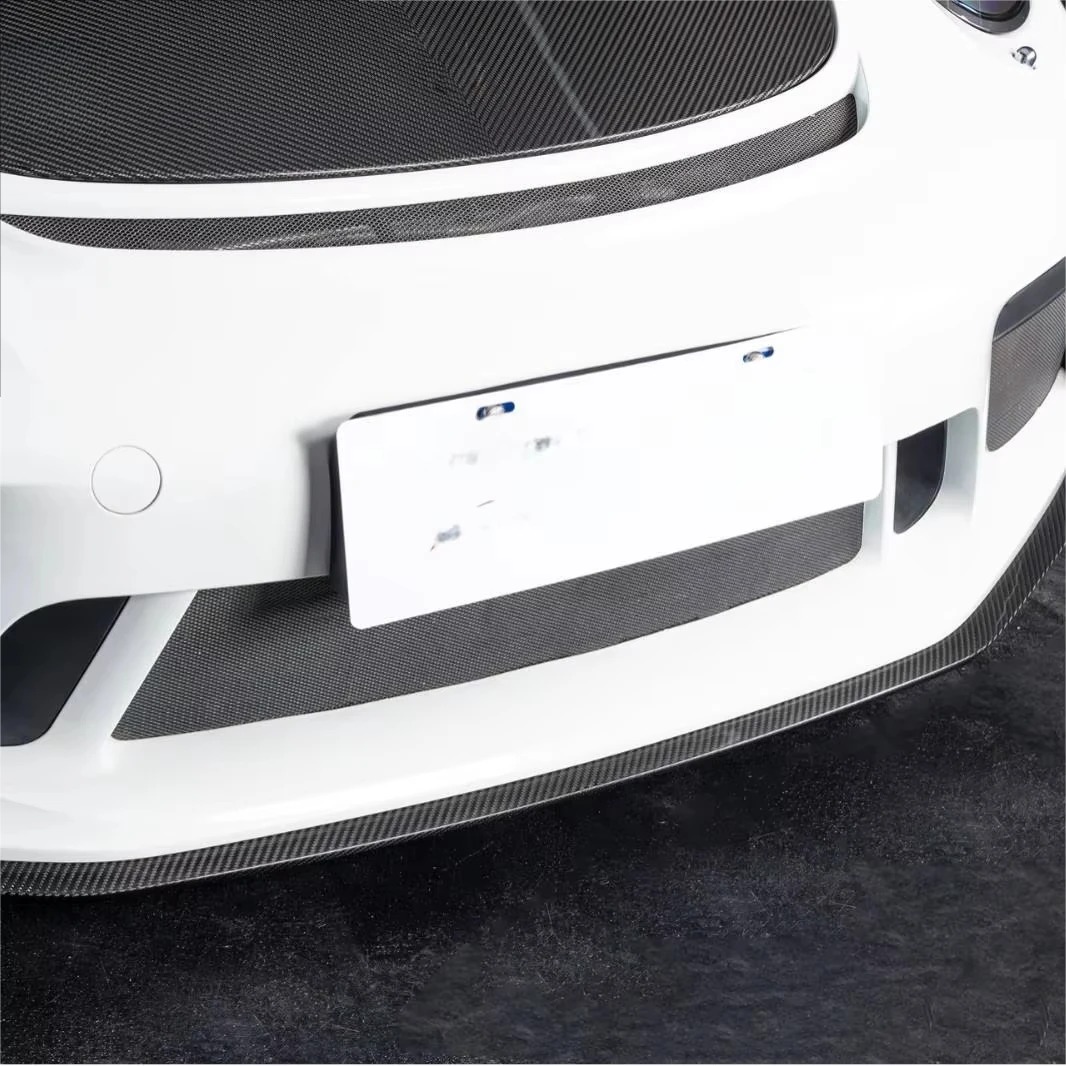 High Quality Dry Carbon Fiber Front Lip Bumper for 911 Carrera 2017-2019 Upgrade GT3 Style Body Kit Auto Parts Hot Sale